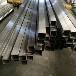 SUS 201 304 316 20mmx20mm Size Stainless Steel Square Pipe 0.6mm-2.0mm Wall