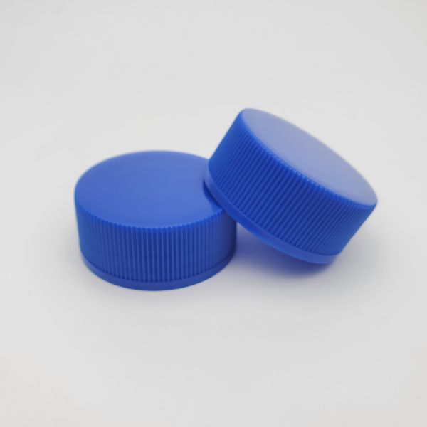 Free samples 38 MM Plastic Bottle Caps Colorful ribbed Screw Cap For Bottle