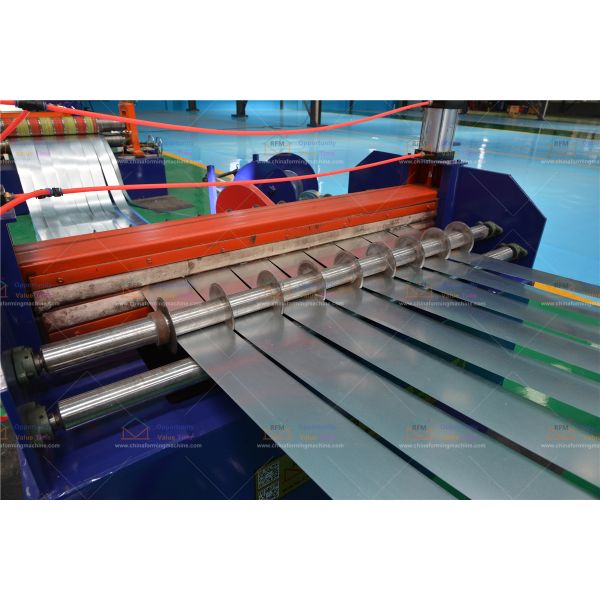 High Performance Ratio 8m/Min Steel Strip Slitting Machine Easy Maintenance