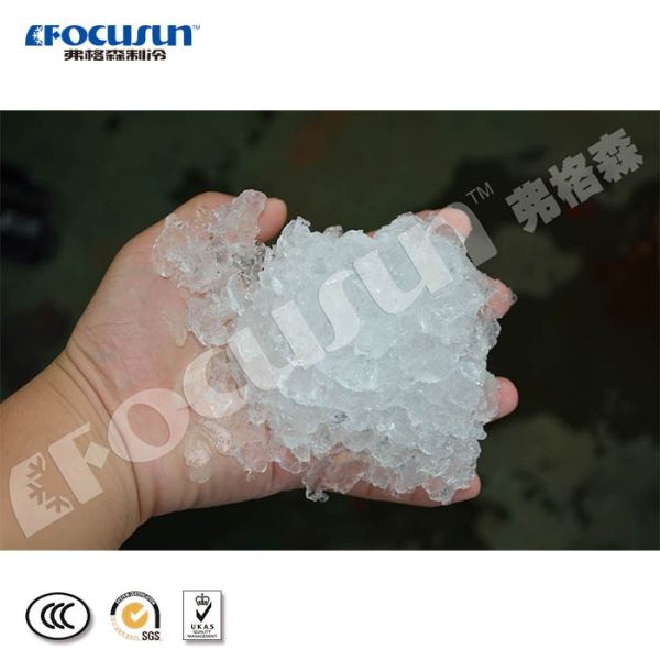2019 Focusun Silver Voltage 380v/3p/50hz Ice Crusher for Block Ice Compact Design