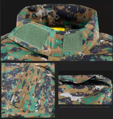 Men's Tactical Training Track Outdoor Trousers Kneepads Camo Custom Workwear Long Pants