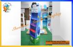 Tiered Free Standing Cardboard Display Shelf For Air Cleaner In The Supermarket