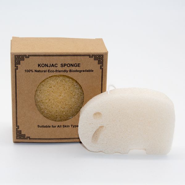 Body Scrub Cleansing Baby Bath Konjac Sponge For Kids