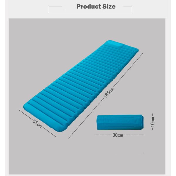 Inflatable Camping Pad / Foam Camping Mattress Pad With Inflatable Bag MS-JC-B