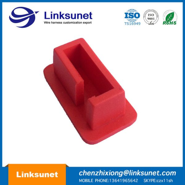 35MM Plastic Injection Molding RED Cap Mold With ROHS REACH Certificate