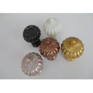 Quality Adjustable One Inch Black Curtain Pole Finials for sale