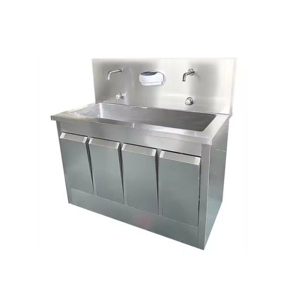 Infrared Induction Medical Hand Wash Sink With Soap Dispenser For Clean Room