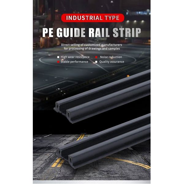 5mm To 1000mm ABS Profile ASA Profile PE Extrusion Plastic Wear Strip Abrasion Resistant