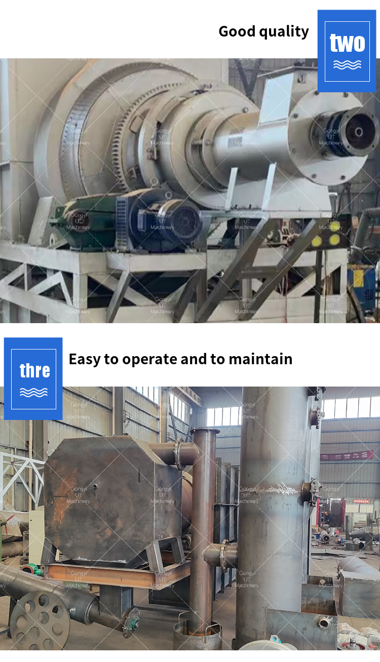 UT Machinery 22kw Retail Charcoal Carbonization Stove for Activated Carbon Production