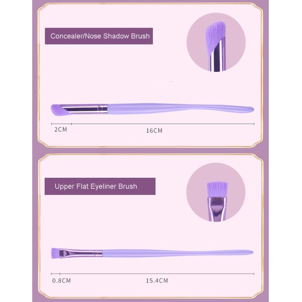 Loose Powder Combinations Brush Concealer Plastic Man Made Fiber