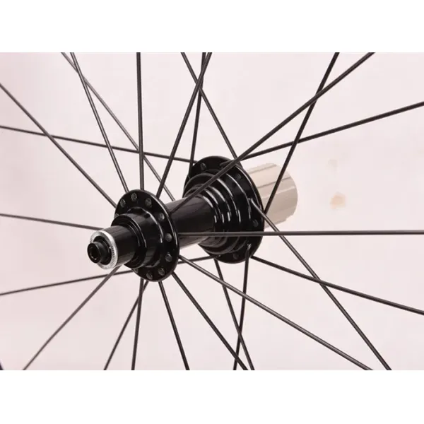 12K R13 V Brake System 700C Carbon Fiber Road Bicycle Wheelset with Aluminum Alloy Brake Surface and Pillar 1423 Spokes