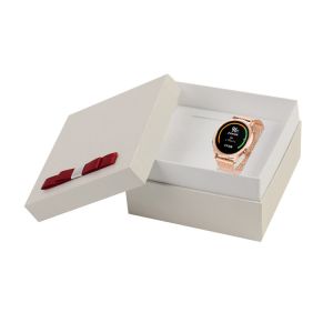 China Cardboard Fashionable Watch Gift Box Customizable With Pillow Insert on sale