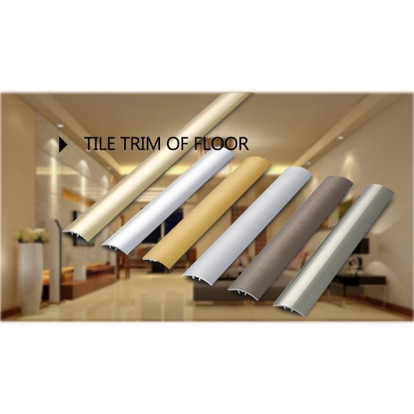 0.1mm precision CNC Extruded Aluminum Stair-nosing Profile