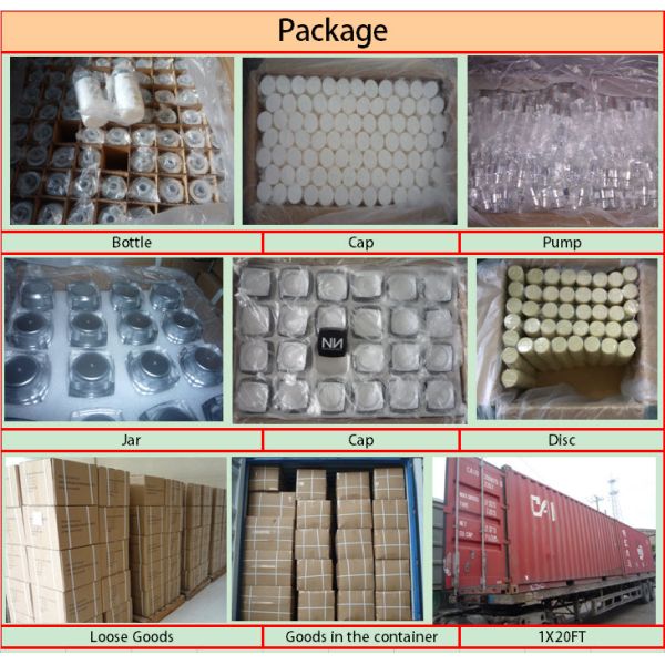 Hot Stamping Acrylic Airless Bottle , 30ml 50ml Plastic Pump Dispenser Bottles