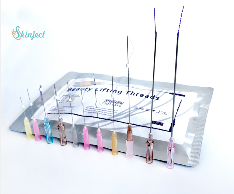 Korea Pdo Medical Suture Face PDO Thread Lift Pcl Sharp 26G 27G Gauge
