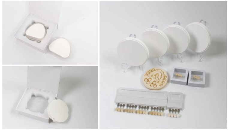 Super Translucency Zirconia Milling Discs Precolored ST C Zirconia Block For Denture