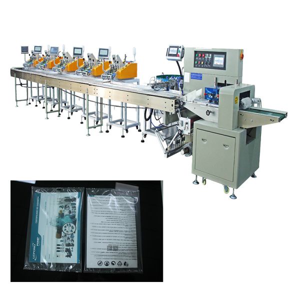 Auto-horizontal Packaging Machine Packs Sweets or Chocolates Groceries Cartons or Trays