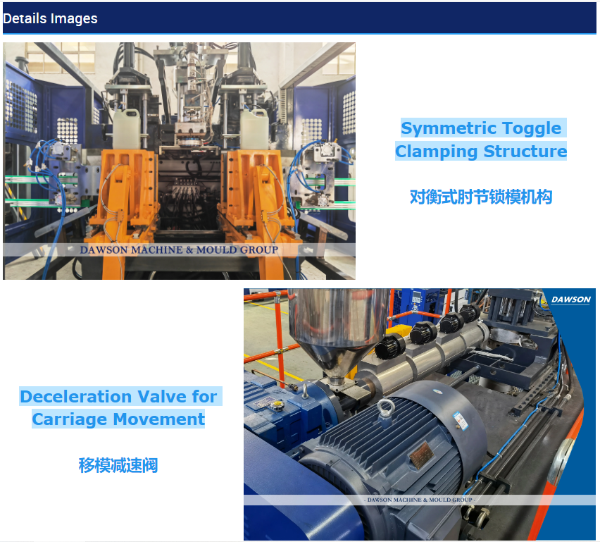 0-5L Gallon HDPE Plastic Bottle Making Liquid Soap Detergent Oil Bottle Production Extrusion Blow Molding Machine