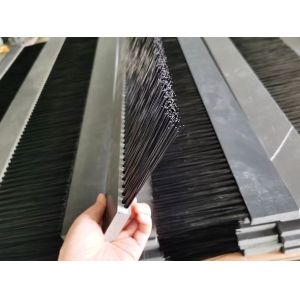 China PVC Board Industrial Flocking Strip Brush Front Edge Water Brush on sale
