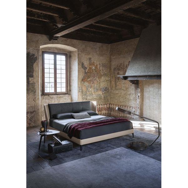 Ekar Bedroom Furniture Italian Fabric Modern King Size Bed