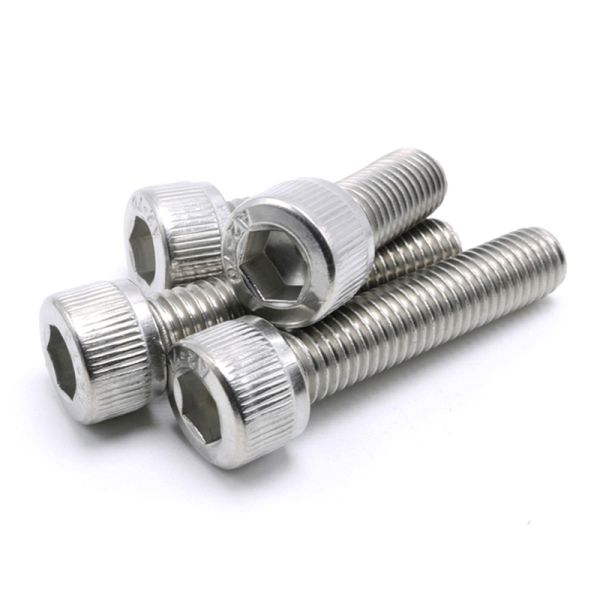 DIN Standard Stainless Steel Allen Key Type Bolt Ss304 Hex Socket Head Cap Bolt M3 M4