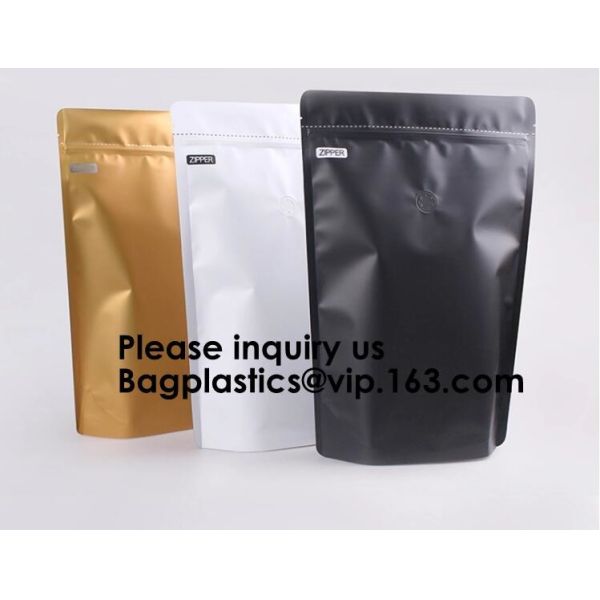 Kraft Bags With Window, Resealable Large Kraft K Food Storage Bags ,Storing Food,Nuts,Seeds,Beans,Tea Leaves, Coffe