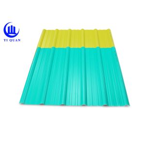 Plastic Trapezoidal Waterproof PVC Roof Tiles for House Warehouse