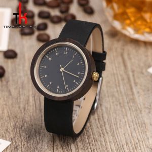 Quality Fashion Bamboo Modern Wood Watches / Personalised Wooden Watch for sale