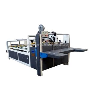 Quality Carton Box Folder Gluer Machine 2800 mm Semi-auto for Corrugated Board Box Production for sale