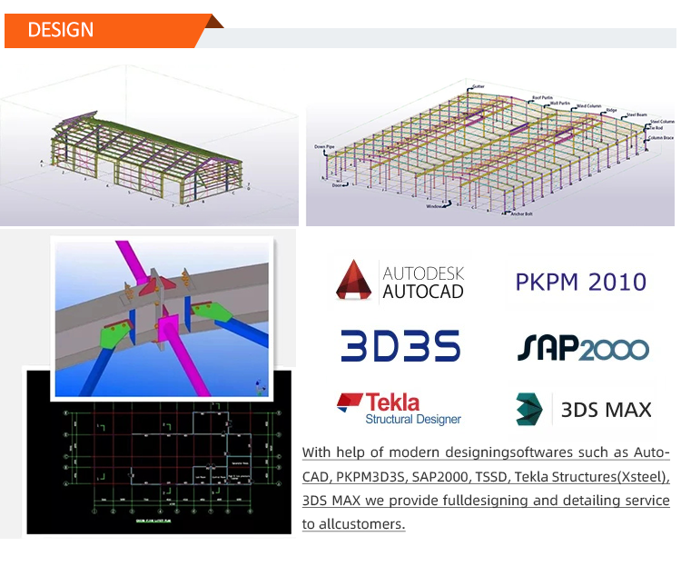 Hot Rolled ASTM A36 Light Steel Structure Building High Strength Metal Structural Steel