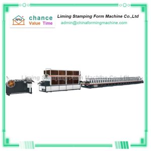 Quality Precise 7 Inch Touch Screen Steel Door Frame Making Machine Plc for sale