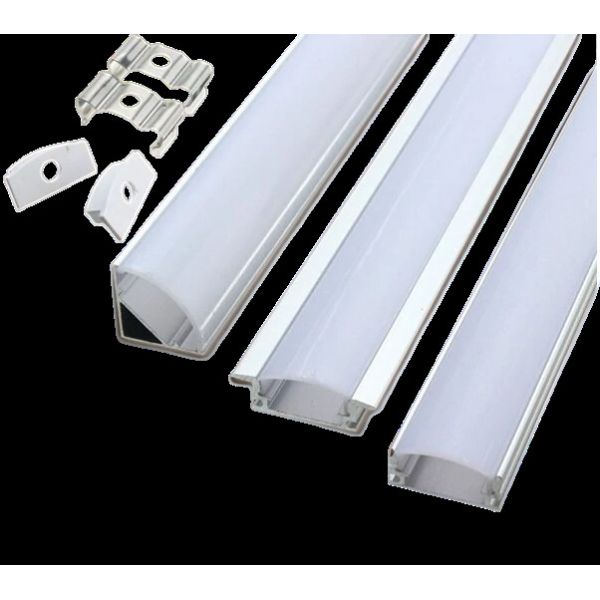 LED Corner Aluminium Profile Lights Cabinet Lamp Led Strip Light Channel Aluminium Extrusion Housing Channel