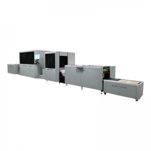 China CMKY Duplex Color Printing Digital Inkjet Web Press 1200*1200DPI Resolution on sale