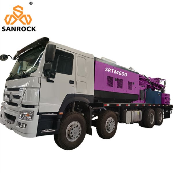 Truck Mounted Water Well Drill Rig With Mud Pump Hydraulic Water Well Drilling Equipment