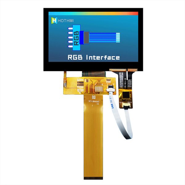 4.3 Inch 480x272 Pcap Monitor Sunlight Readable TFT LCD Display Module