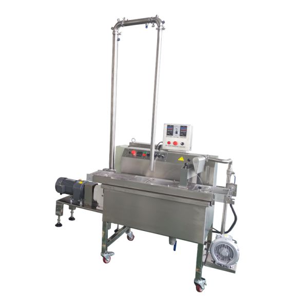 Buy Space-Saving Automatic Chocolate Enrober with Melting Tank | Continuous Supply at wholesale prices