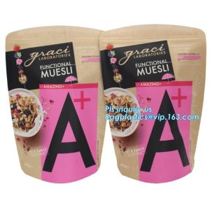 aluminum foil side gusset pet dog food packaging zipper plastic bag, Pet Dog