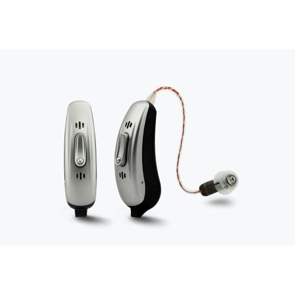 Bluetooth 4 Channel Digital RIC Hearing Aids Noise Reduction FDA
