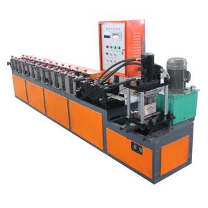 Quality Chain Transmission Metal Shutter Door Forming Machine 5.5KW Rolling Shutter Machine for sale