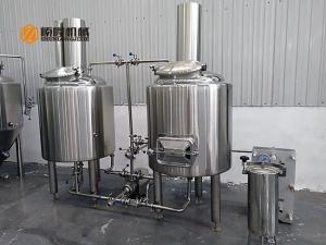Small Stainless Steel Brewing Equipment 100L To 200L For Pub Brewery