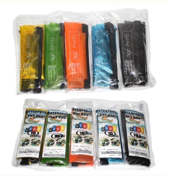10l Pure Color Outdoor Waterproof Bag For Travel Floating Sports