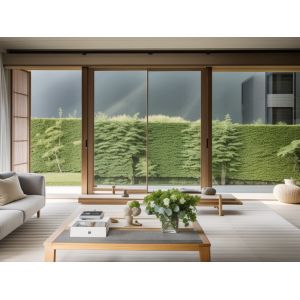 Buy cheap Wooden Aluminium Glass Windows High Strength And Windproof AAMA from wholesalers