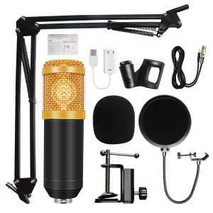 Quality 2.5m Bm800 Recording Dynamic Condenser Microphone With Shock Mount for sale