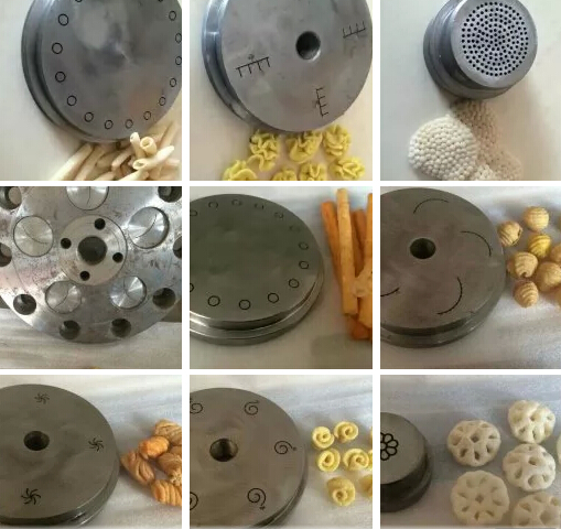 Wheat Rice Corn Snacks Making Machine High Capacity 200 - 240kg / H Steady Performance