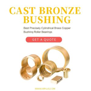 Oilless Bushing C86300 Manganese Bronze Bushes, Self-Lubricating