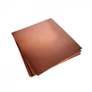 Quality Thin Wall Copper Plate & Copper Sheet & Copper Bar Cu 99.9% C10200 C11000 for sale
