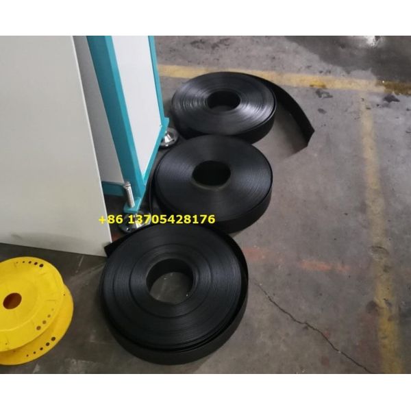 accuracy and 32 rpm Screw Speed rpm Geo Strap Making Machine for Fiber Production Line