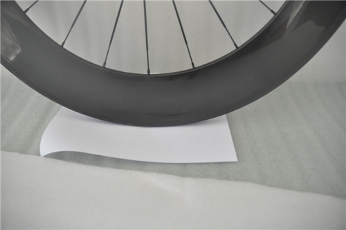 2014 popular High quality 700 carbon 88mm tubular wheelset 23mm width for road bicycle