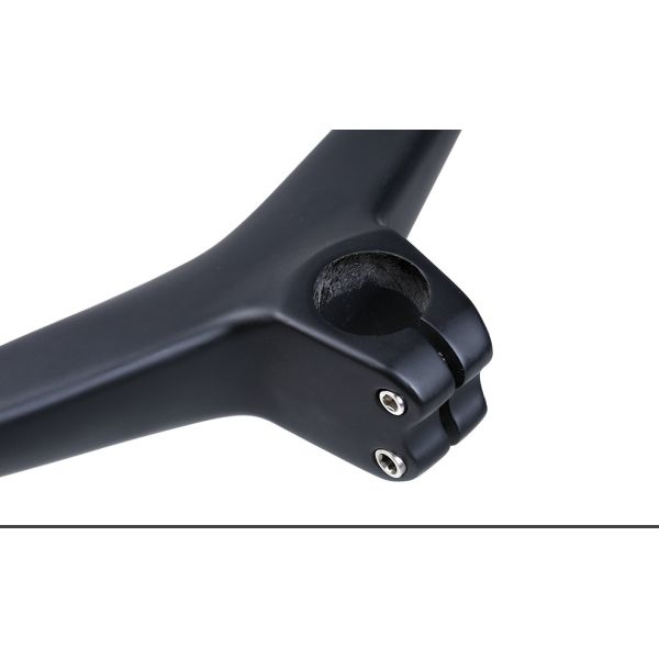 BXT Carbon Road Bike Handlebar T1000 Mountain Bike Integrated Stem Handlebar MTB