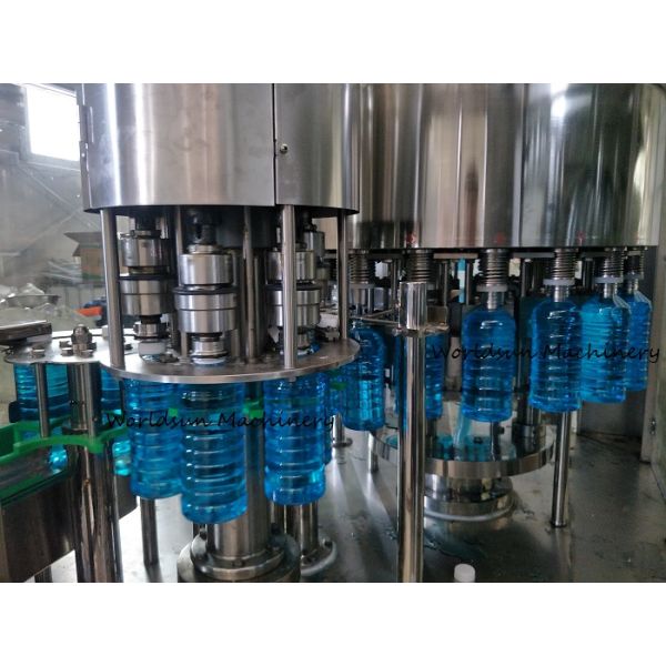 SGS 5000ml Liquid Fertilizer Filling Machine For Plastic Bottle drinking water filling equipment stainless steel